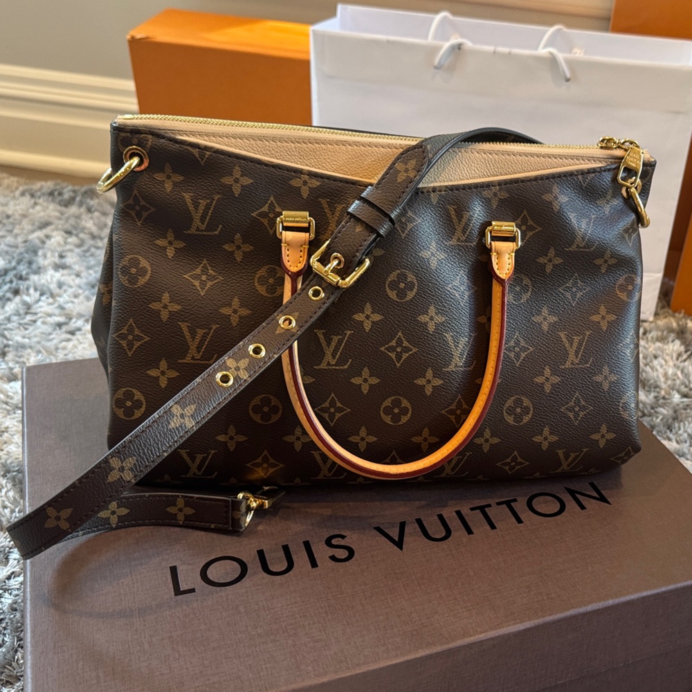 Louis Vuitton Brown Monogram Satchel